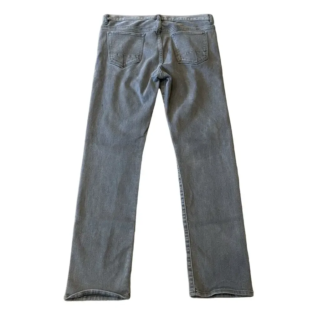 Banana Republic Men's The Traveler Slim Jeans Light Gray Size 35x34